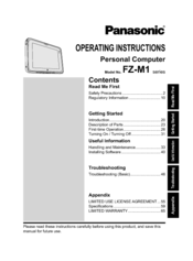 Panasonic fz g1 user manual